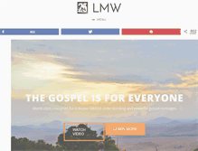 Tablet Screenshot of lmw.org