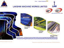 Tablet Screenshot of lmw.co.in